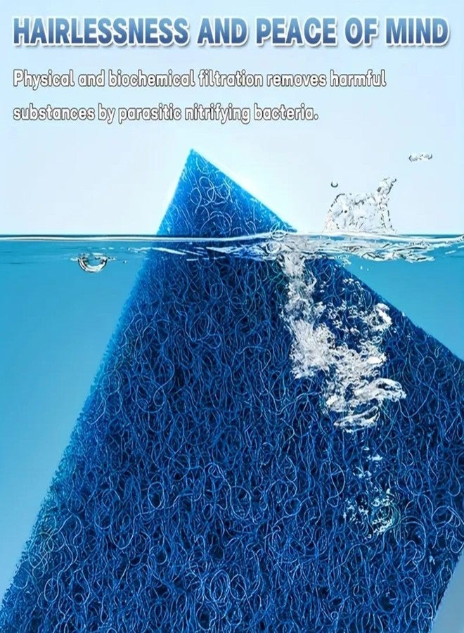 حصيرة ترشيح يابانية مجانية من فاييناتو أوشن، وسائط ترشيح لبرك الكوي، مناسبة لبرك الحدائق وبرك الكوي وأحواض التجميع (الحجم: 20 بوصة × 20 بوصة × 2 بوصة). - Image 2